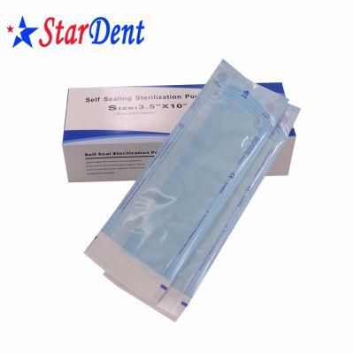 Dental Sterilizing Packaging Material Sterilizing Pouches with Various Sizes