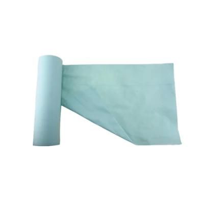 2ply Paper Apron Disposable Dental Bibs Roll with Cut Line