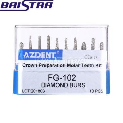 Crown and Bridge Preparation Posterior Dental Burs Set