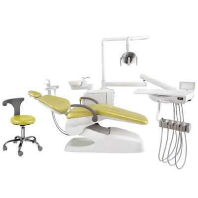 China Cheapest Standard Complete Dental Chair with Luxury LED Light