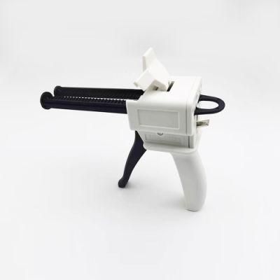 Dental Resin Epoxy Material Applicator Dispenser 50ml 1: 1 Mixing Gun