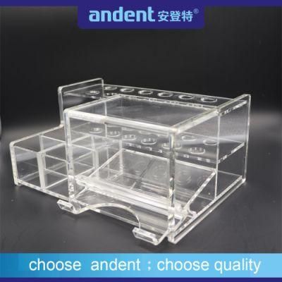 Dental Medical Transparent Acrylic Composite Organizator