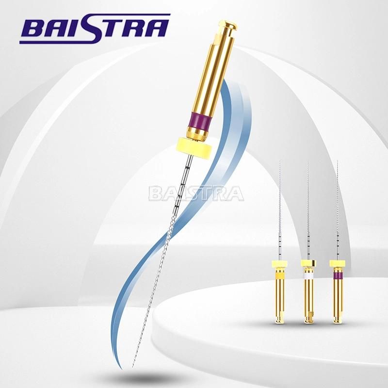 Root Canal Instrument Flexible Dental Endo Niti Files Engine Use for Curved Canals