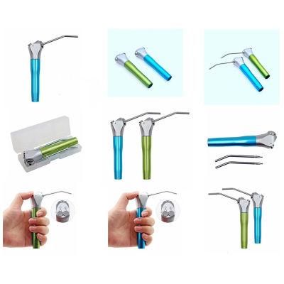 Colorful Dental Instrument Curved Three Purpose Gun