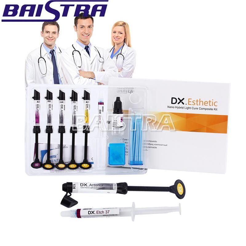 Ce Approved Dental Esthetic Nano Hybrid Light Cure Composite Kit