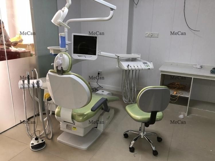 Stomatology Electric Integral Dental Unit Chair with LED Sensor Light