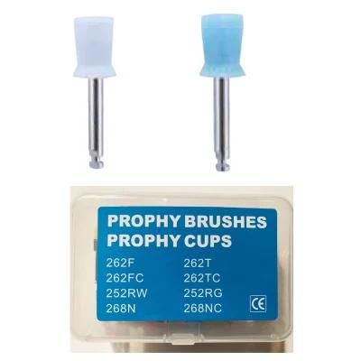 Prophy Cup Dental Disposable Polishing Rubber Brus