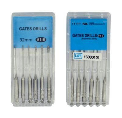 Dental Endodontic Root Canal Gates Glidden Drills Gate Drills