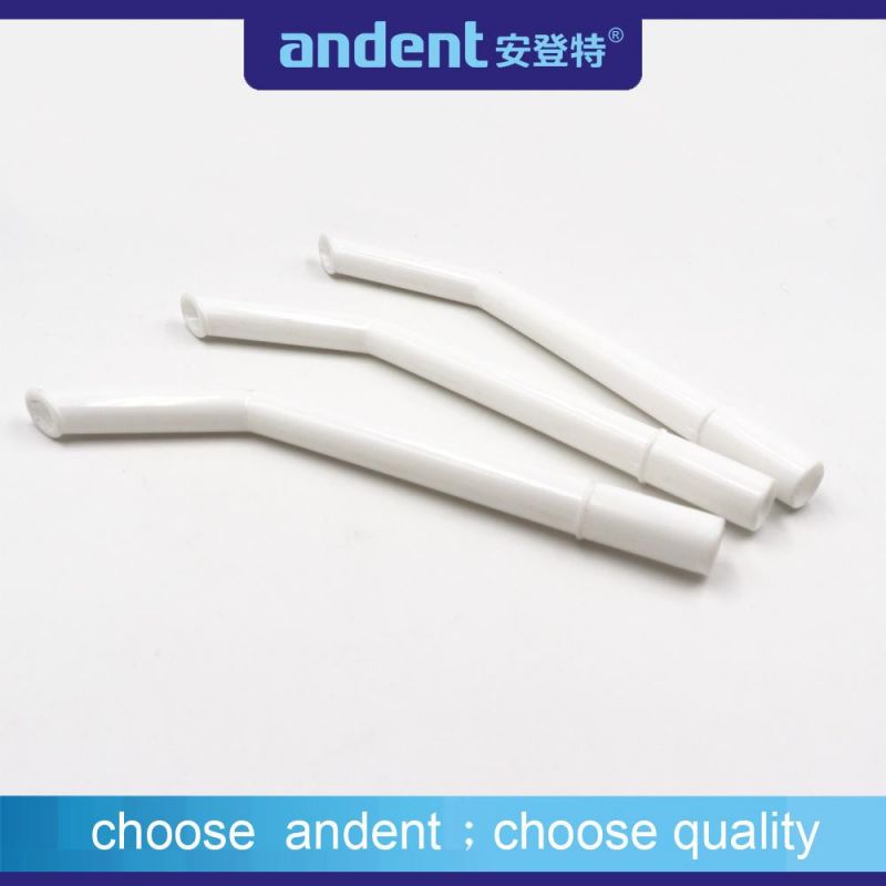 Medical Supply Dental Surgical Aspirator Tips Oral Plastic Curved Tips