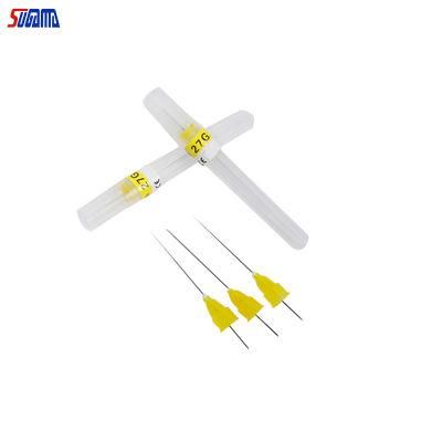 Good Price Disposable Sterile27g 30g Anesthesia Irrigation Dental Needles