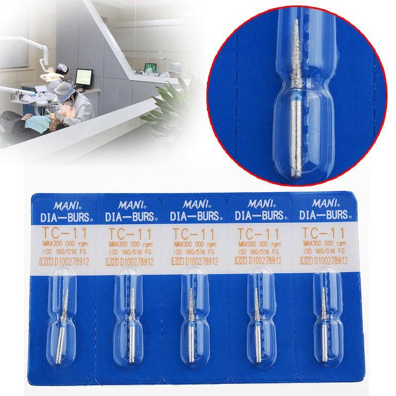 Hot Selling Dental Dental Orthodontic Burs High Speed Handpiece Diamond Burs with Ce