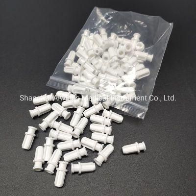 Plastic Materials White Caps for Medical Disposable Syringes