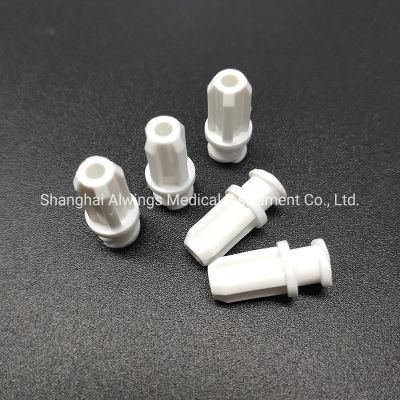 Plastic Materials Caps White for Medical Disposable Syringes