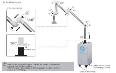 700W High Power Dental Droplets Suction Pump Machine