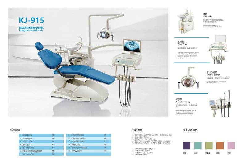 China Dental Unit Chair Dental Equipment Dental Chair Unit