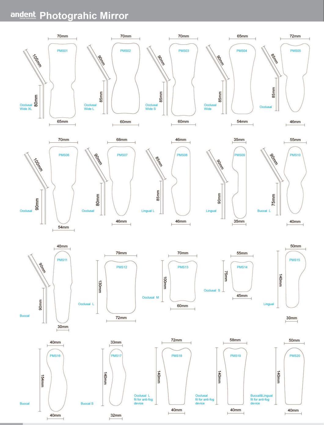 Dental Orthodontic Photographic Mirror Production