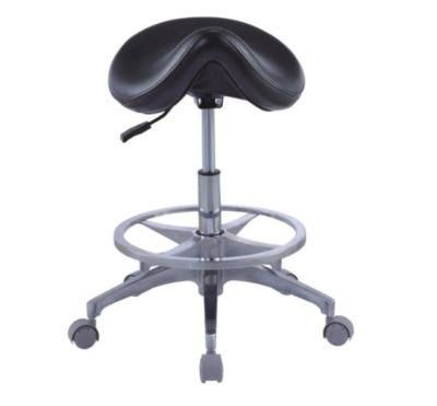 CE Euro Quality Ergonomic Dental Saddle Seat Stool