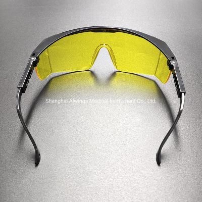 Dental Yellow Anti Fog UV Protective Safety Glasses