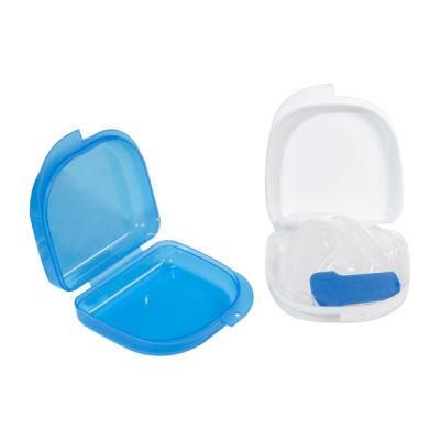 Mini Plastic Orthodontic Dental Retainer Case Denture Box