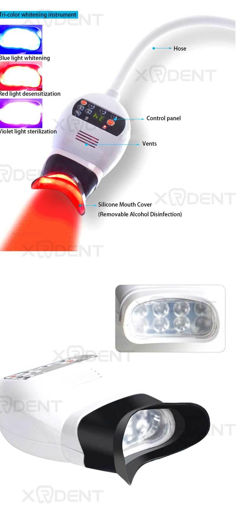 Tooth Whitening Light Machine Connected with Dental Equipment