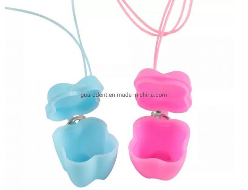 New Design Teeth Collection Plastic Baby Tooth Shape Box