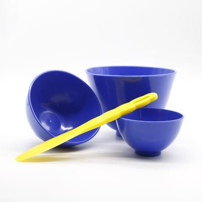 Dental Equipment Silicone Mixing Bowl Plaster Colorful Plastic Rubber Mixing Bowl for Dental Lab