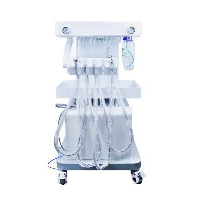 Mobile Portable Dental Unit with Air Compressor Dental Turbine Unit Portable Treatment Unit&#160; Cart&#160;