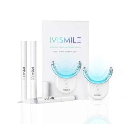 Whiten Smile Teeth Whitening Kit Hi Power Wireless LED Light