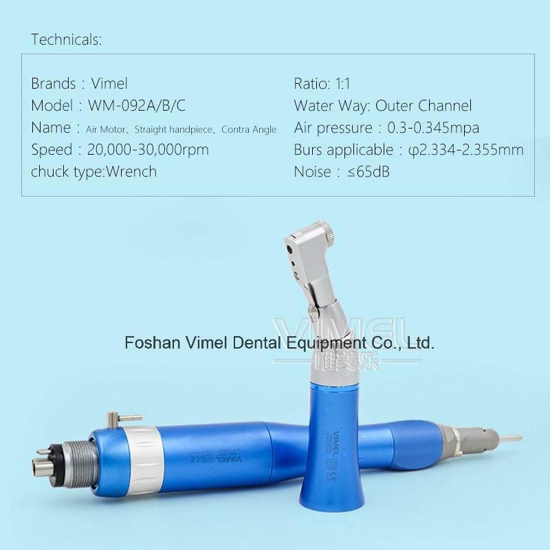 NSK Low Speed Handpiece Air Motor Dental Material Supply