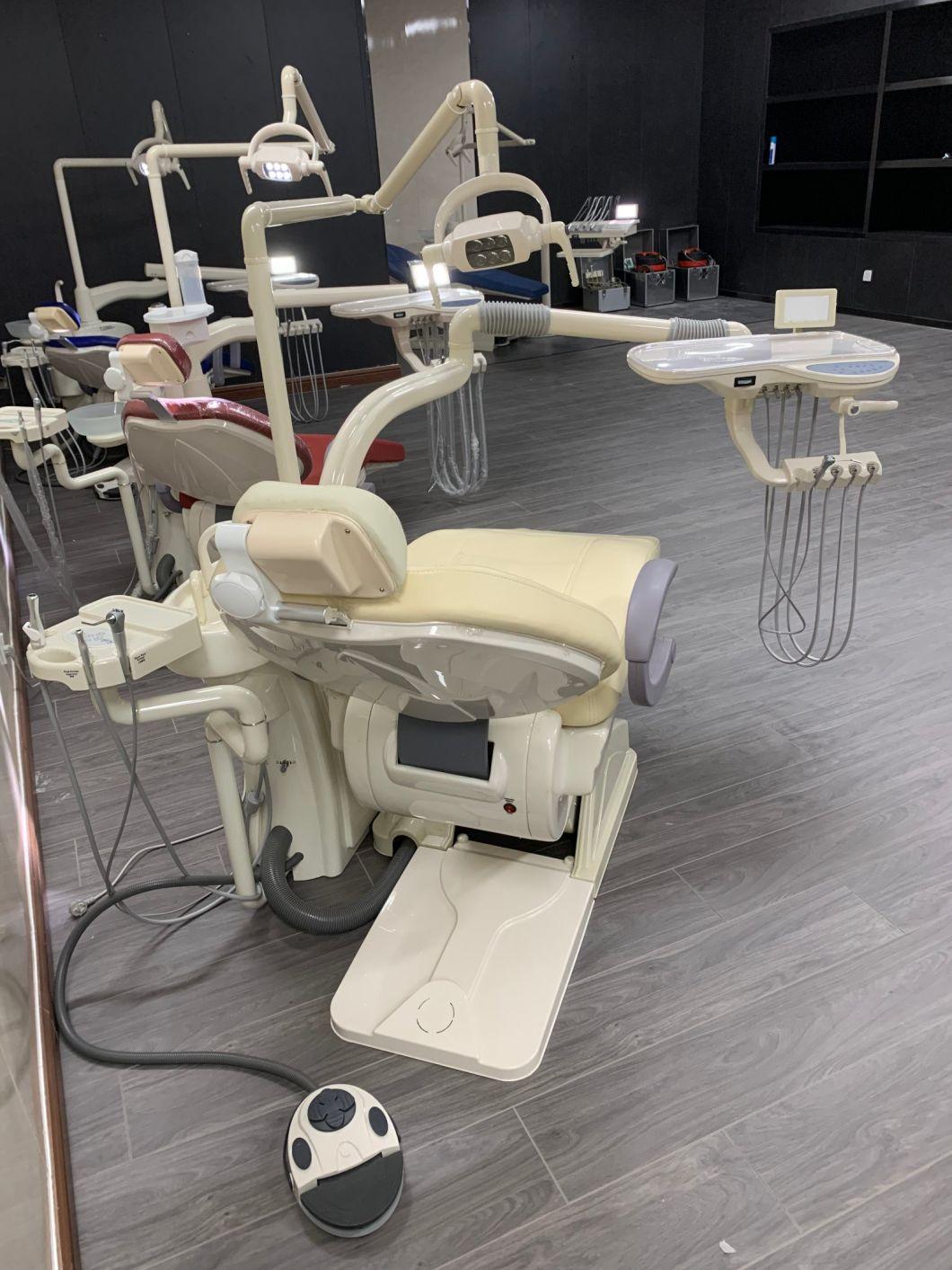 Chinese Factory Direct CE Aprroved Cheap Pirce Dental Unit with Sensor LED Light