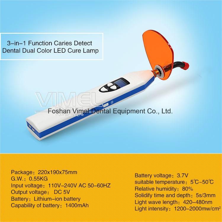 Dental LED Curing Light with Caries Detector Dental Equipments