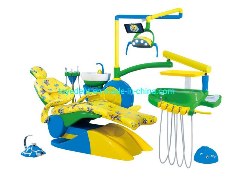 Colorful Adjustable Pediatric Dental Unit Full Functions Dental Chair