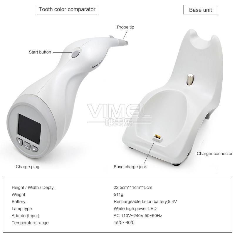 Dental Equipment Digital Shade Guide LED Tooth Color Comparator Machine