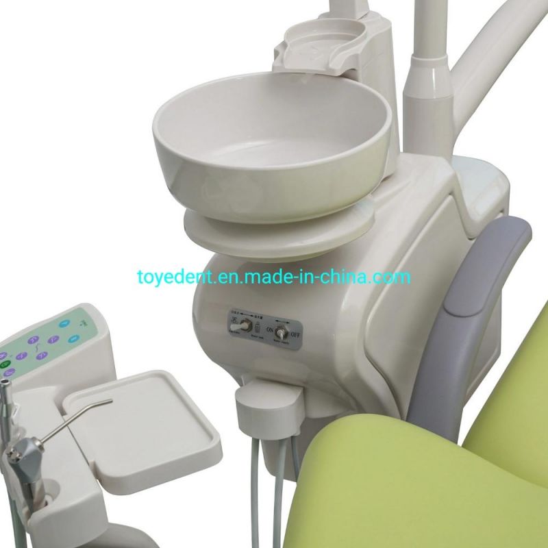 Medical Multi-Functional Integrated Dental Chair Unit with Foot Controller 