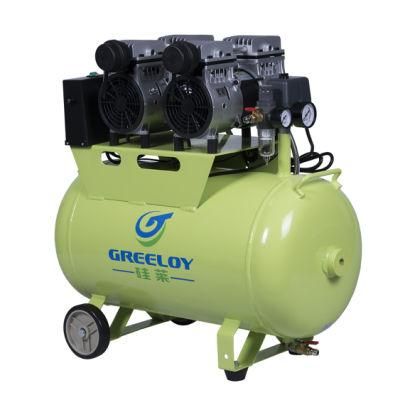 1.2kw Oil Free Air Compressor Dental Head 4 Piston Cylinder Compressor Air Pump