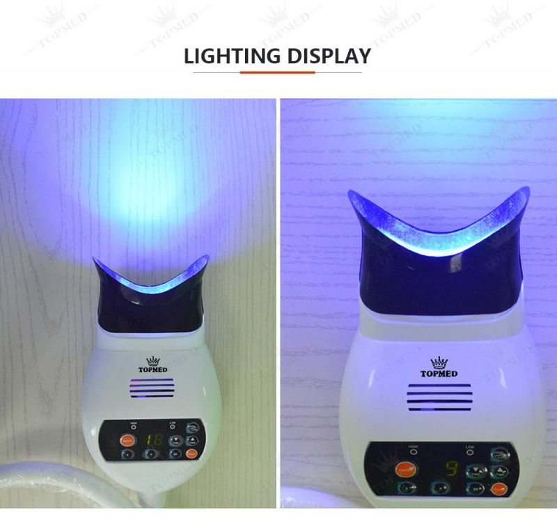 Three Colors Function LED Light Lamp Teeth Whitening Bleaching Machine