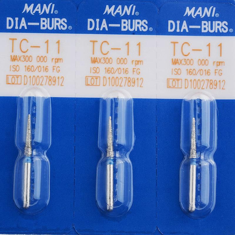 Hot Selling Dental Dental Orthodontic Burs High Speed Handpiece Diamond Burs with Ce