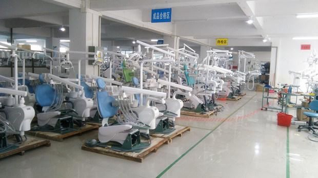 Economic Electrical Operated Dental Chair Basic Type Integral Dental Unit