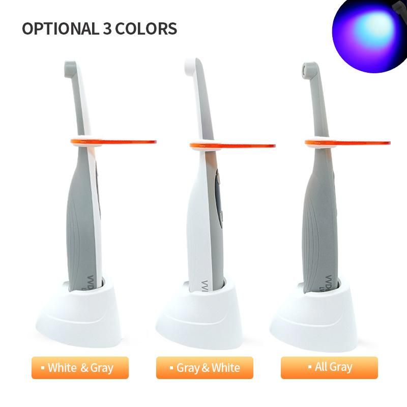 High Quality 3s Tooth Composite LED Colourful Wireless Dental Curing Light