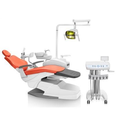 CE ISO Mobile Trolley Type Dental Chair with Adjustable Tray