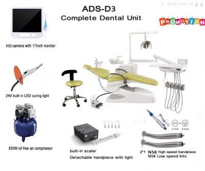 Complete LED Dental Equipment Chair Unit with Full Options