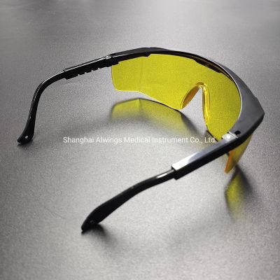 Dental Yellow UV Protective Safety Anti Fog Glasses