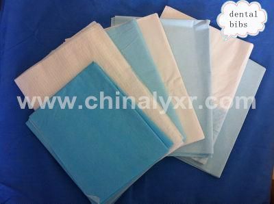 Waterproof and Absorbing Tissue Disposable Dental Bibs