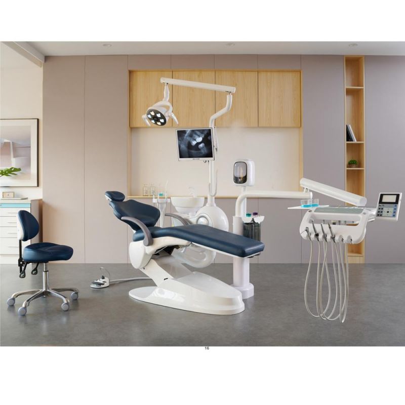 Dentist Equipment German Grade Dental Chair Price CE Approved Self Disinfection Electric Motor Advanced Dental Chair Unit