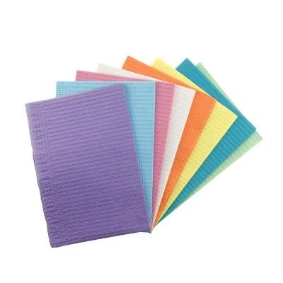 Disposable Dental Bibstowel Paper Napkinswaterproof Patient Bibs for Dental Clinic