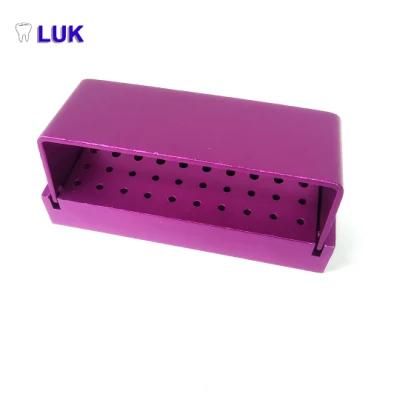 Dental Equipment Opening Disinfection Boxes 30 Holes for Dental Burs