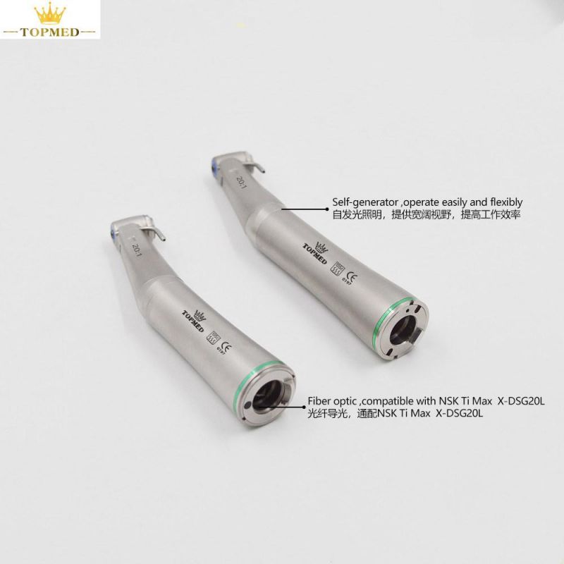 Medical Supply Dental Instrument 20: 1 Implant Contra Angle Fiber Optic Handpiece