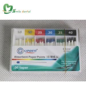 Gapadent Absorbent Paper Point Greater ISO. 06 Taper