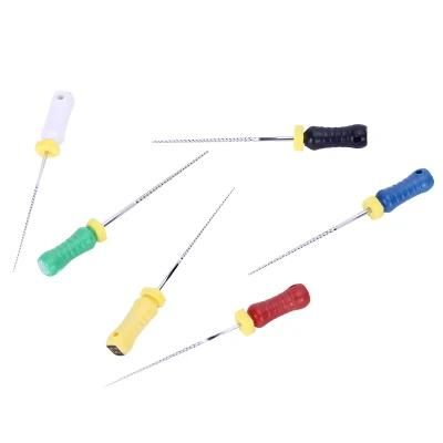 Ce Certified Dental Endo Engine Use 25mm Nic Niti K-Files Tips for Sale