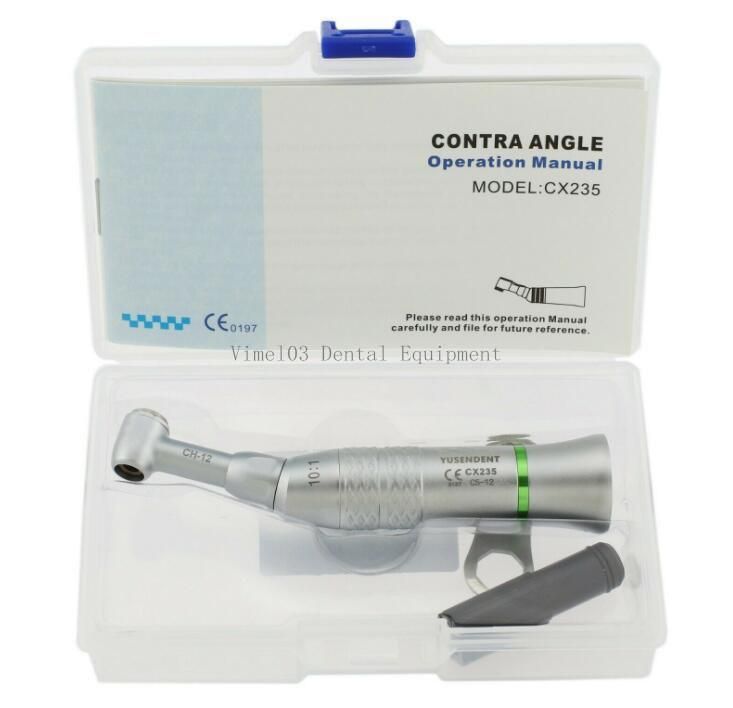 Dental 10: 1 Reduction Contra Angle 90° Reciprocating Rotate Head